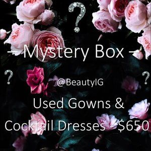 MYSTERY BOX – USED EVENING GOWNS&COCKTAIL DRESSES